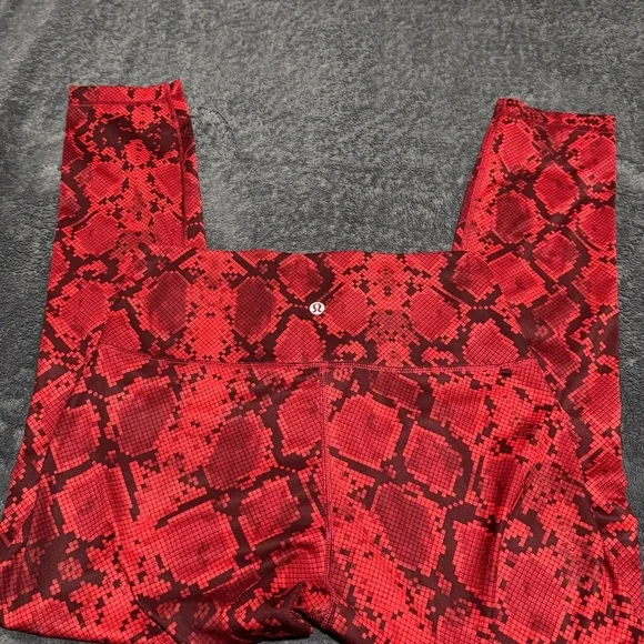Lululemon Athletica Red Leggings - Picture 7 of 7